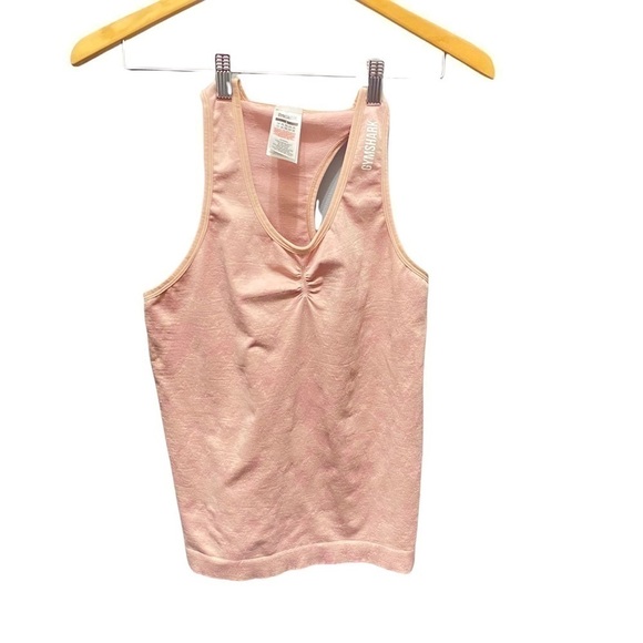 Gymshark Chalk Pink Sleeveless Top - Picture 1 of 5
